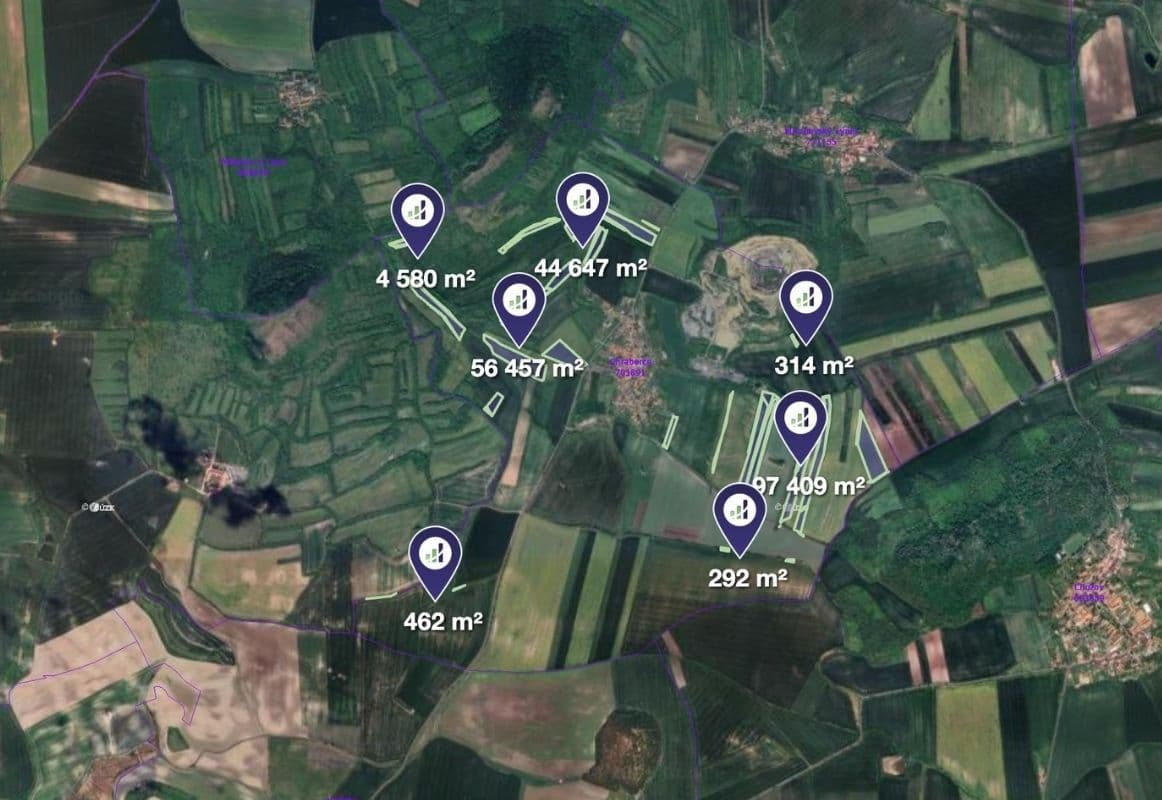 plot for sale, 204,161 m², Chraberce, Ústecký Region plot for sale, 204,161 m², Chraberce, Ústecký Region