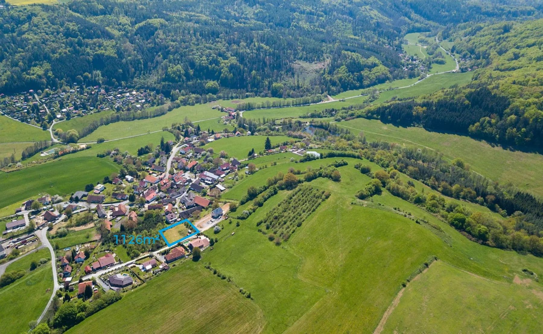 plot for sale, 1,126 m², Vlkančice, Středočeský Region plot for sale, 1,126 m², Vlkančice, Středočeský Region