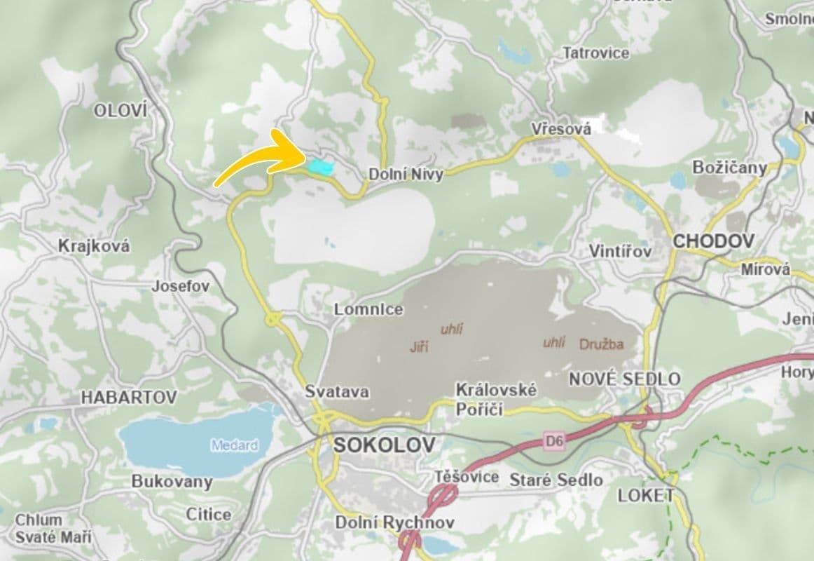 plot for sale, 156,390 m², Dolní Nivy, Karlovarský Region plot for sale, 156,390 m², Dolní Nivy, Karlovarský Region
