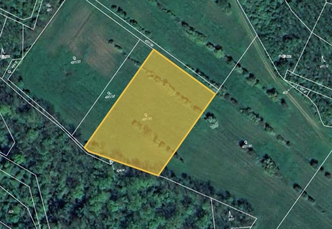 plot for sale, 1,435 m², Němčičky, Jihomoravský Region plot for sale, 1,435 m², Němčičky, Jihomoravský Region