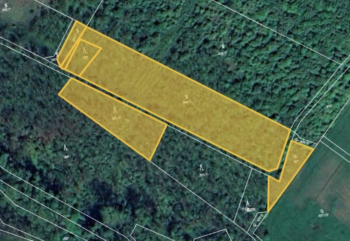 plot for sale, 2,436 m², Němčičky, Jihomoravský Region plot for sale, 2,436 m², Němčičky, Jihomoravský Region