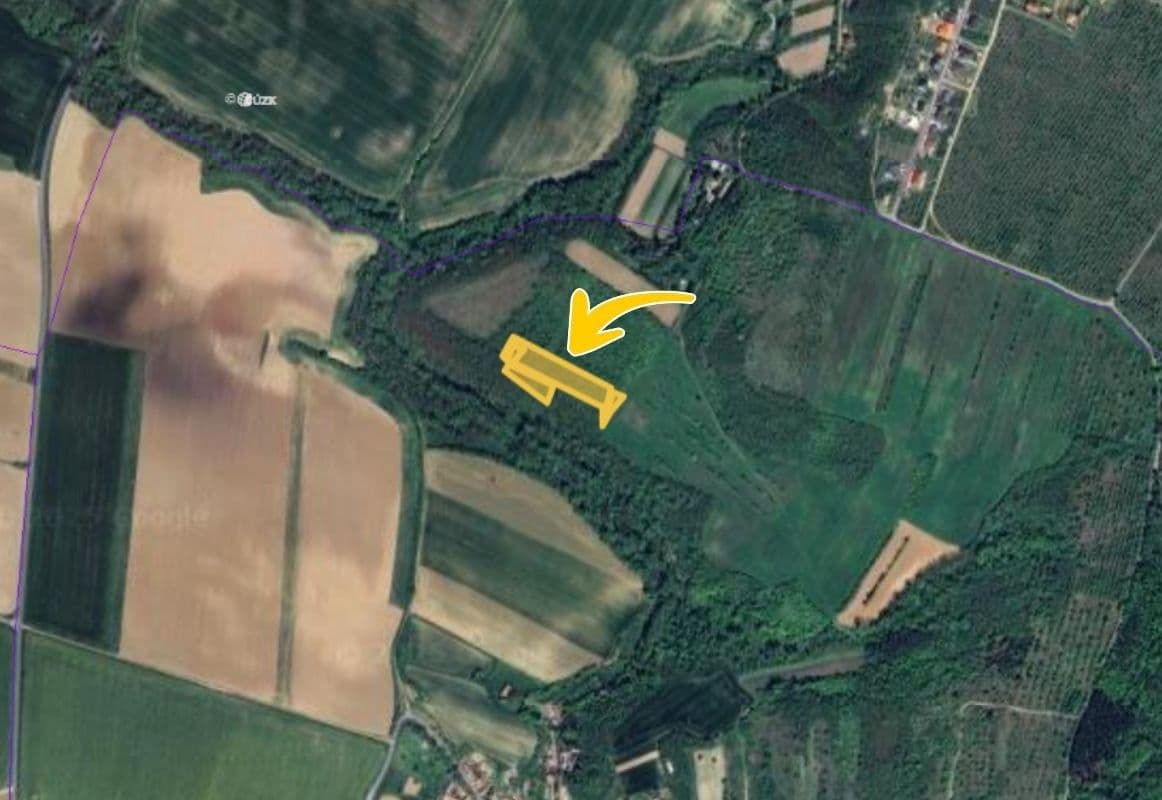 plot for sale, 2,436 m², Němčičky, Jihomoravský Region plot for sale, 2,436 m², Němčičky, Jihomoravský Region