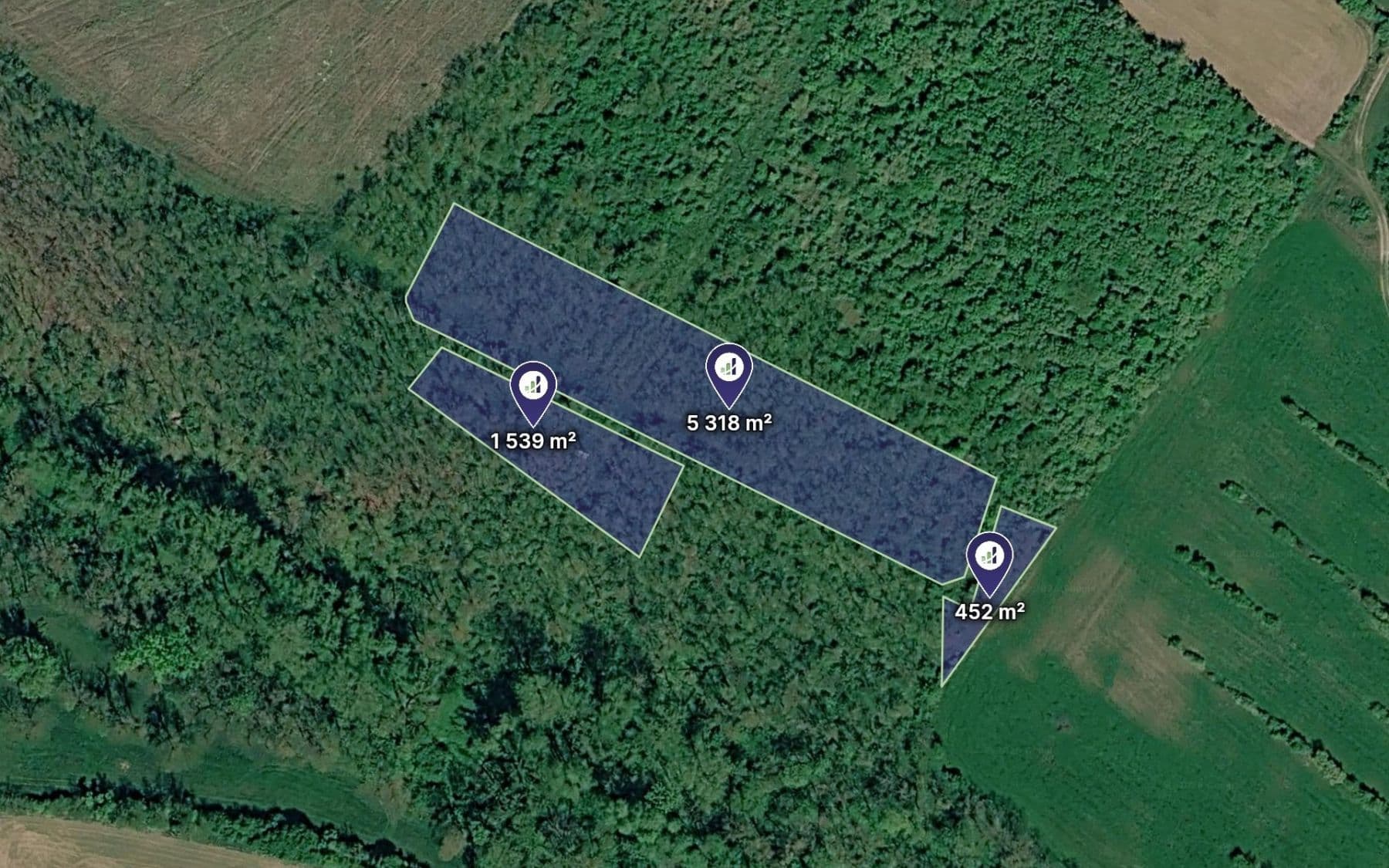 plot for sale, 2,436 m², Němčičky, Jihomoravský Region plot for sale, 2,436 m², Němčičky, Jihomoravský Region