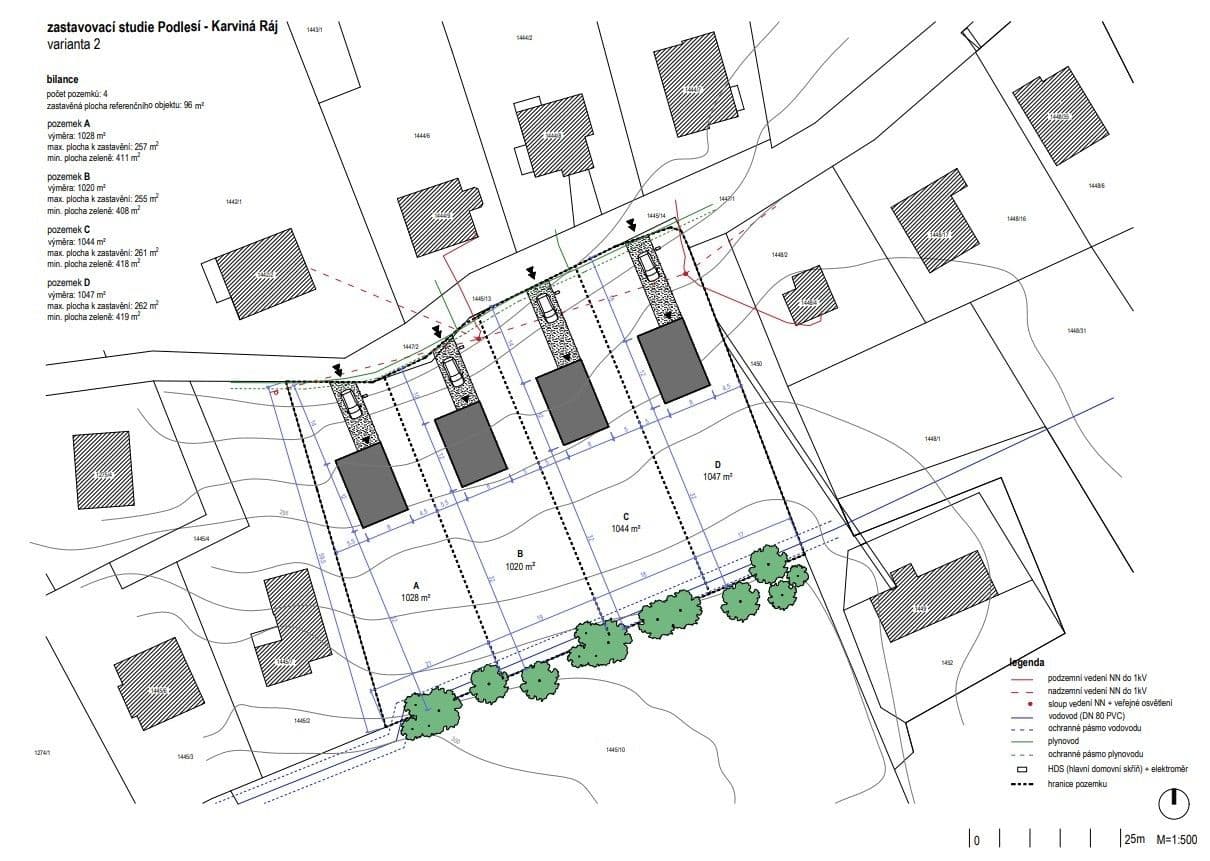 plot for sale, 1,020 m², Karviná, Moravskoslezský Region plot for sale, 1,020 m², Karviná, Moravskoslezský Region