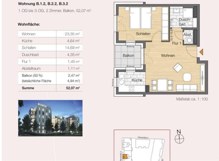2 bedroom flat for sale, 52 m², Angelika-Machinek-Straße, Frankfurt, Hesse 2 bedroom flat for sale, 52 m², Angelika-Machinek-Straße, Frankfurt, Hesse