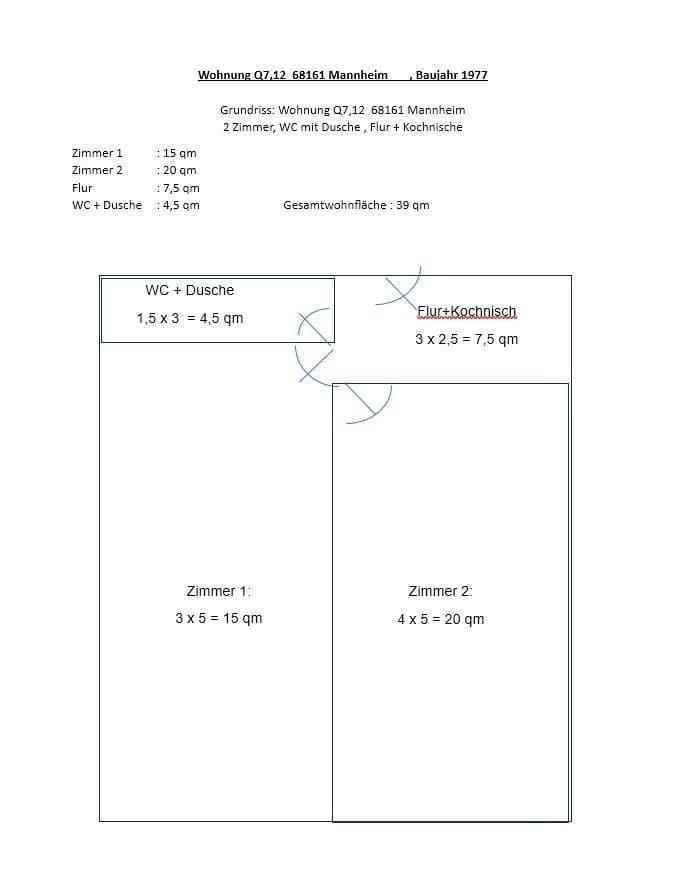 2 bedroom flat for sale, 39 m², Mannheim, Baden-Württemberg 2 bedroom flat for sale, 39 m², Mannheim, Baden-Württemberg