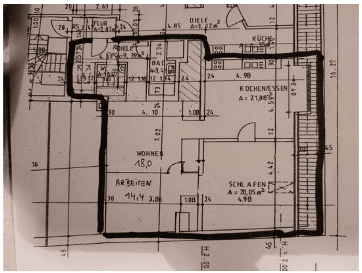 3 bedroom flat to rent, 88 m², Schillerplatz 7, Ludwigshafen, Rhineland-Palatinate 3 bedroom flat to rent, 88 m², Schillerplatz 7, Ludwigshafen, Rhineland-Palatinate