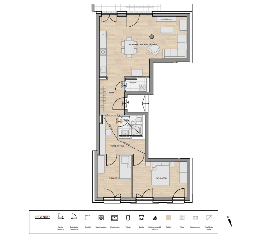 3 bedroom flat to rent, 88 m², Mannheim, Baden-Württemberg 3 bedroom flat to rent, 88 m², Mannheim, Baden-Württemberg