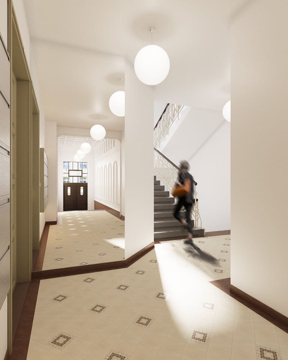 3 bedroom with open-plan kitchen flat for sale, 108 m², Přemyslovská, Prague, Prague 3 bedroom with open-plan kitchen flat for sale, 108 m², Přemyslovská, Prague, Prague