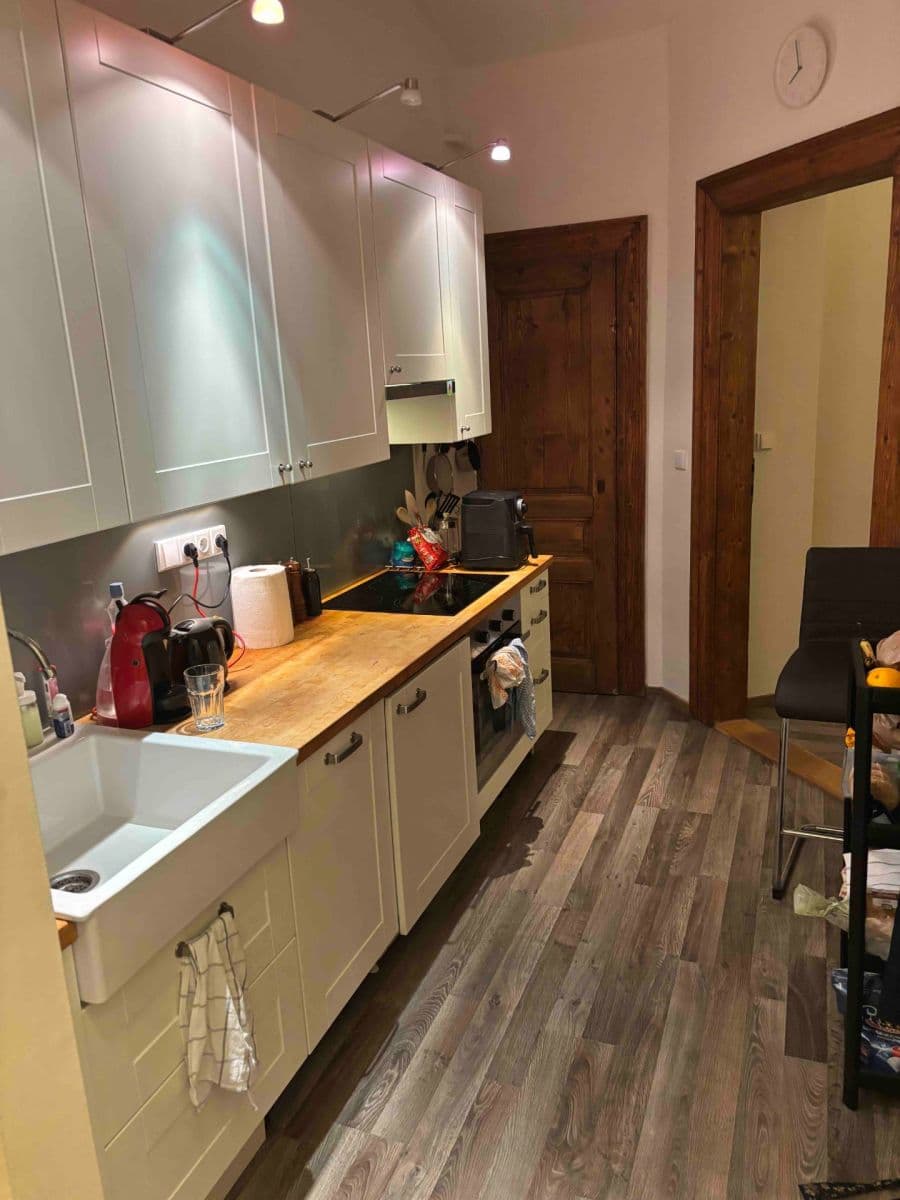 1 bedroom with open-plan kitchen flat to rent, 62 m², Vinohradská, Prague, Prague 1 bedroom with open-plan kitchen flat to rent, 62 m², Vinohradská, Prague, Prague