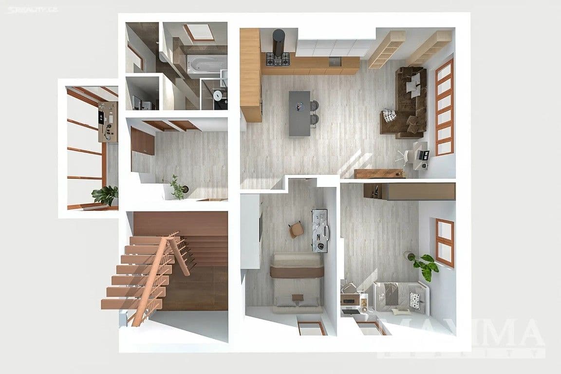 3 bedroom with open-plan kitchen flat to rent, 94 m², Pražská, Úvaly, Středočeský Region 3 bedroom with open-plan kitchen flat to rent, 94 m², Pražská, Úvaly, Středočeský Region