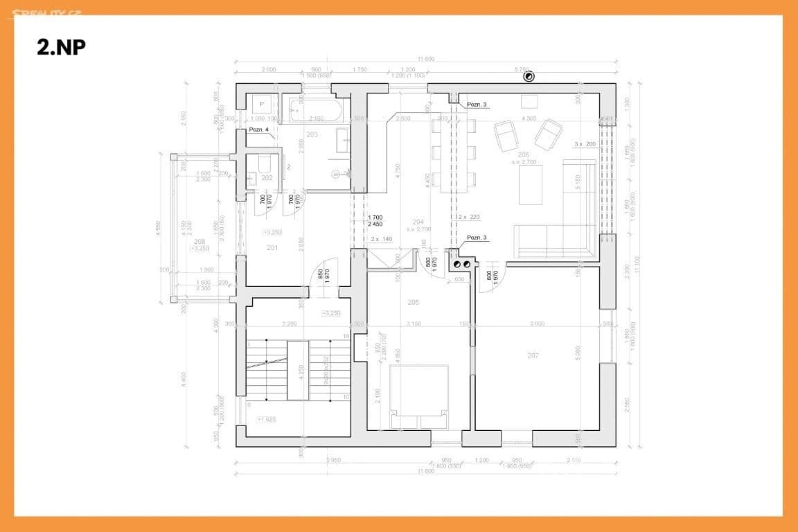 3 bedroom with open-plan kitchen flat to rent, 94 m², Pražská, Úvaly, Středočeský Region 3 bedroom with open-plan kitchen flat to rent, 94 m², Pražská, Úvaly, Středočeský Region