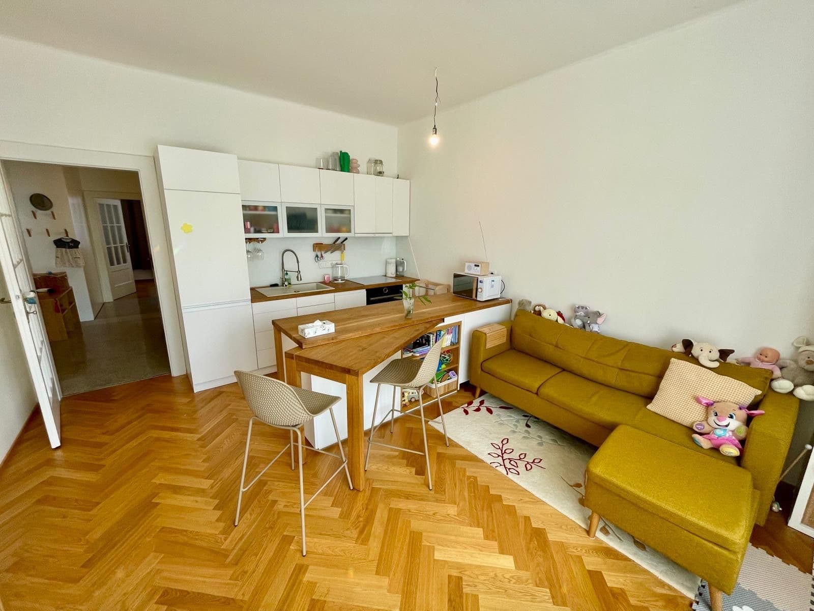 1 bedroom with open-plan kitchen flat for sale, 53 m², Levá, Prague, Prague 1 bedroom with open-plan kitchen flat for sale, 53 m², Levá, Prague, Prague