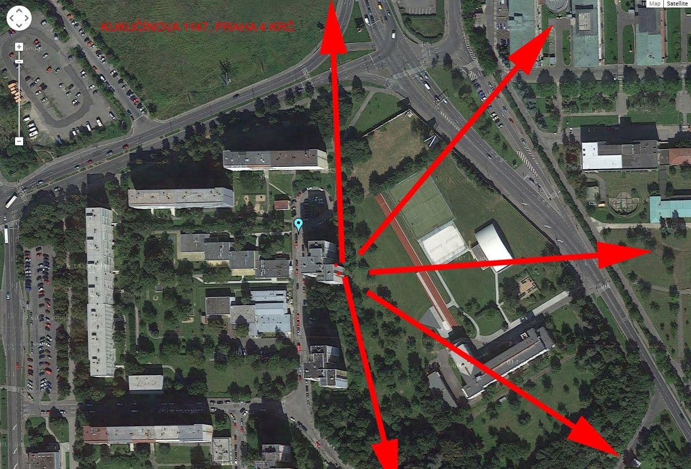 2 bedroom flat to rent, 47 m², Kukučínova, Prague, Prague 2 bedroom flat to rent, 47 m², Kukučínova, Prague, Prague