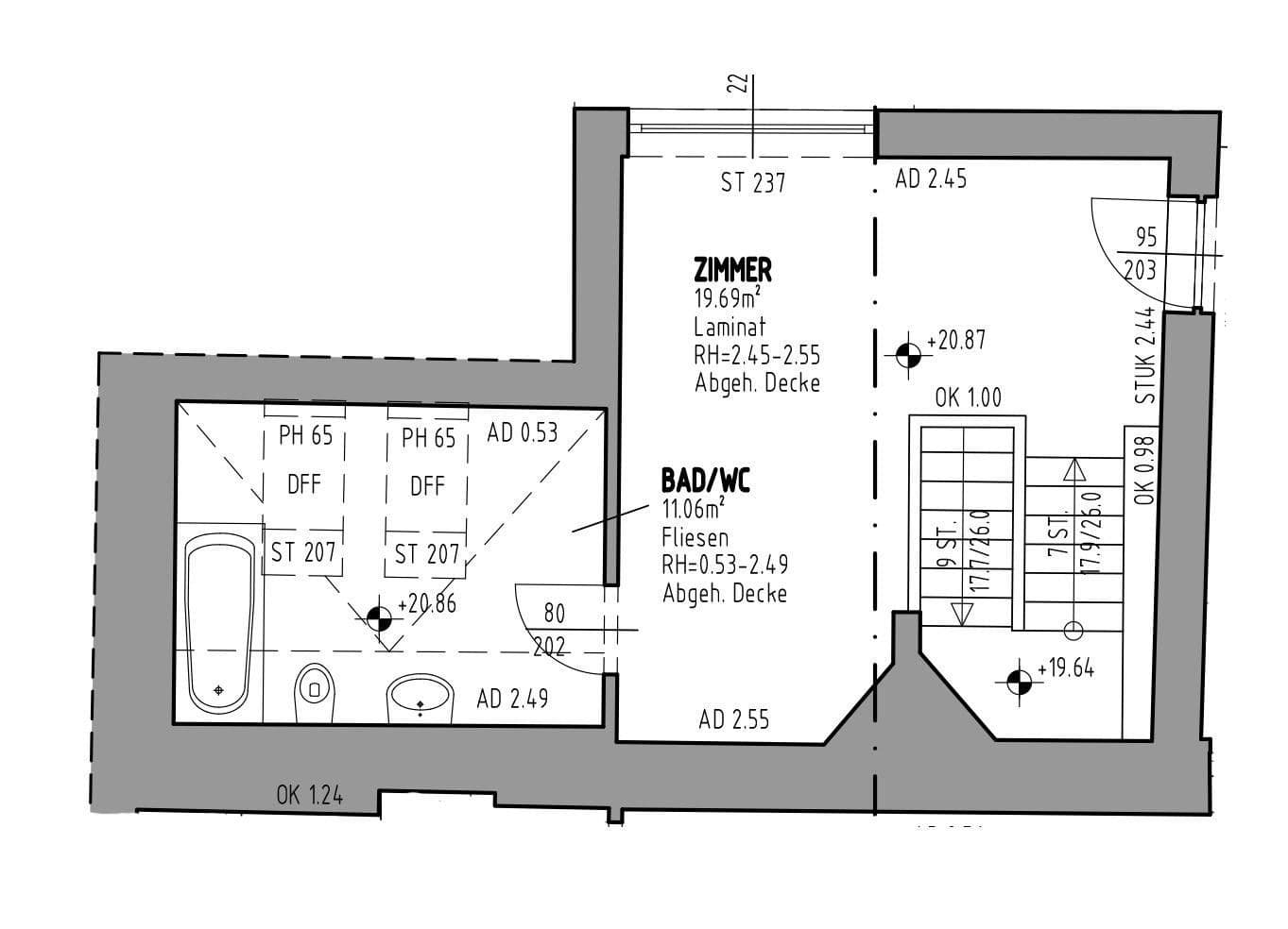 2 bedroom flat to rent, 71 m², Bräuhausgasse 8, Wien, Vienna 2 bedroom flat to rent, 71 m², Bräuhausgasse 8, Wien, Vienna