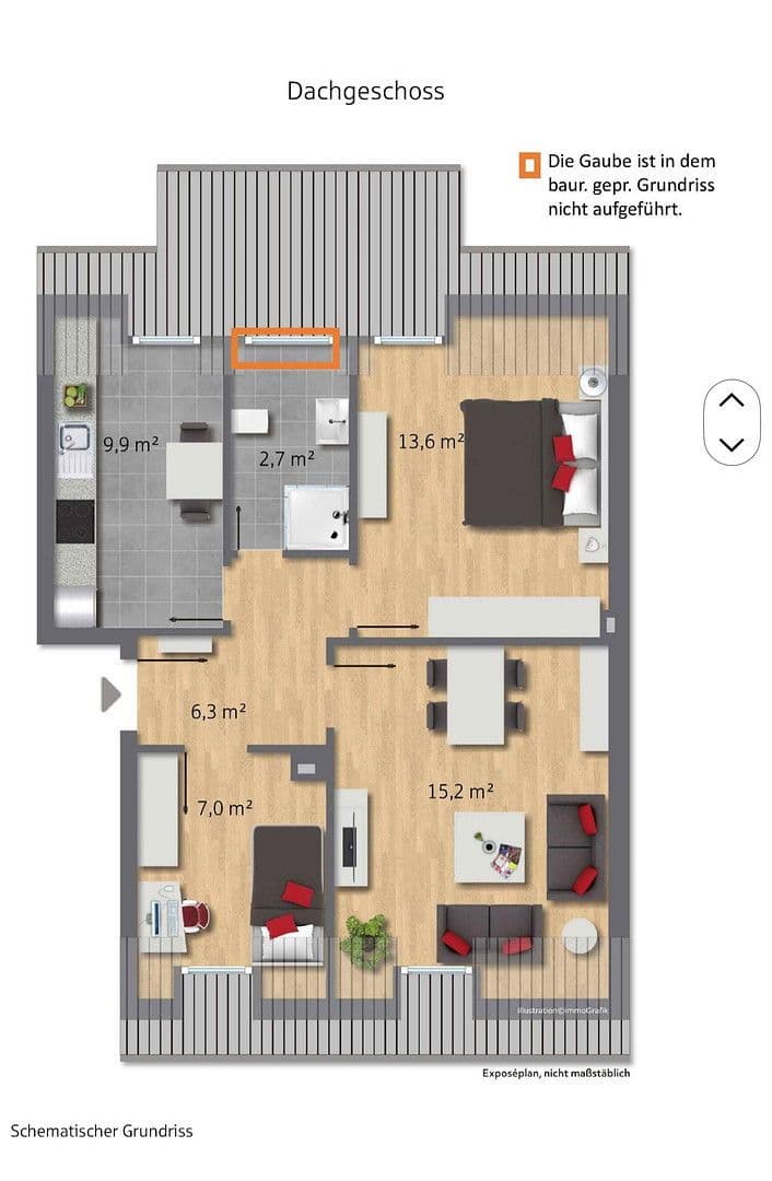 1 bedroom with open-plan kitchen flat to rent, 54 m², Essen, North Rhine-Westphalia 1 bedroom with open-plan kitchen flat to rent, 54 m², Essen, North Rhine-Westphalia