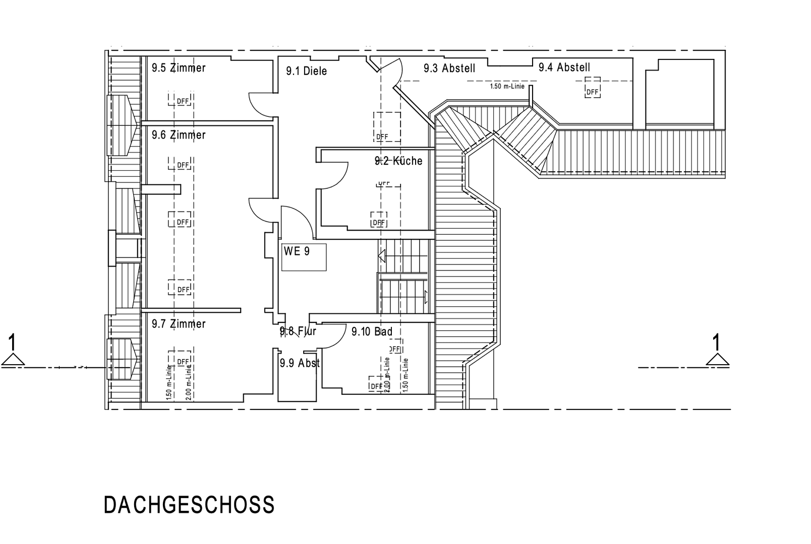 3 bedroom with open-plan kitchen flat to rent, 77 m², Heppenheimerstraße 3, Wiesbaden, Hesse 3 bedroom with open-plan kitchen flat to rent, 77 m², Heppenheimerstraße 3, Wiesbaden, Hesse