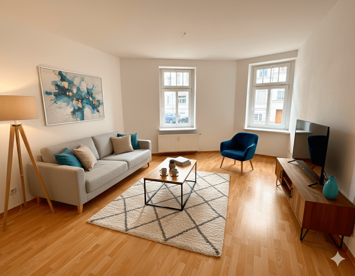 3 bedroom flat to rent, 51 m², Virchowstraße 6a, Leipzig, Saxony 3 bedroom flat to rent, 51 m², Virchowstraße 6a, Leipzig, Saxony