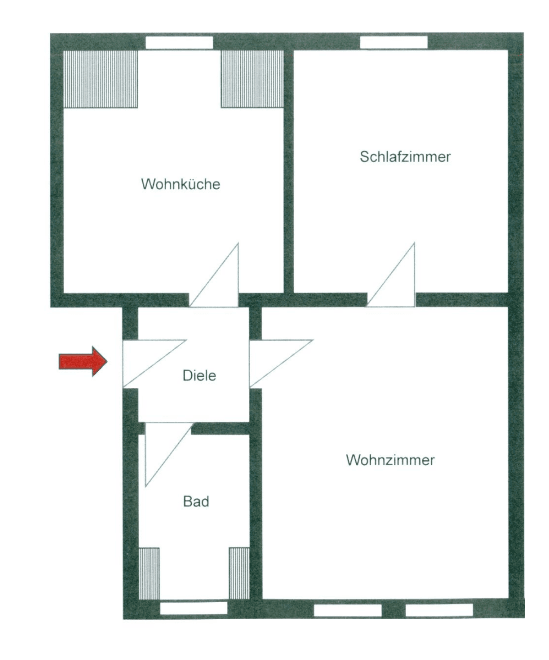 2 bedroom flat to rent, 56 m², Essen, North Rhine-Westphalia 2 bedroom flat to rent, 56 m², Essen, North Rhine-Westphalia