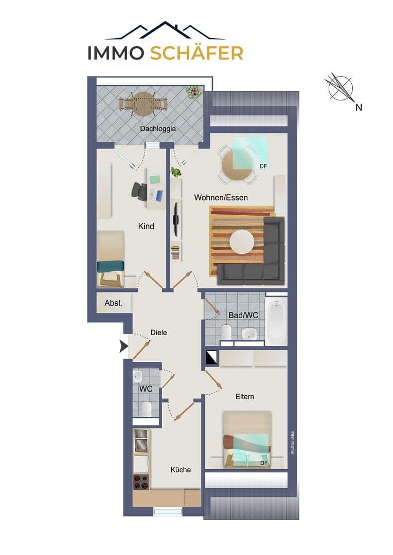 3 bedroom flat for sale, 70 m², Goldammerstraße 11, Frankfurt am Main, Hesse 3 bedroom flat for sale, 70 m², Goldammerstraße 11, Frankfurt am Main, Hesse