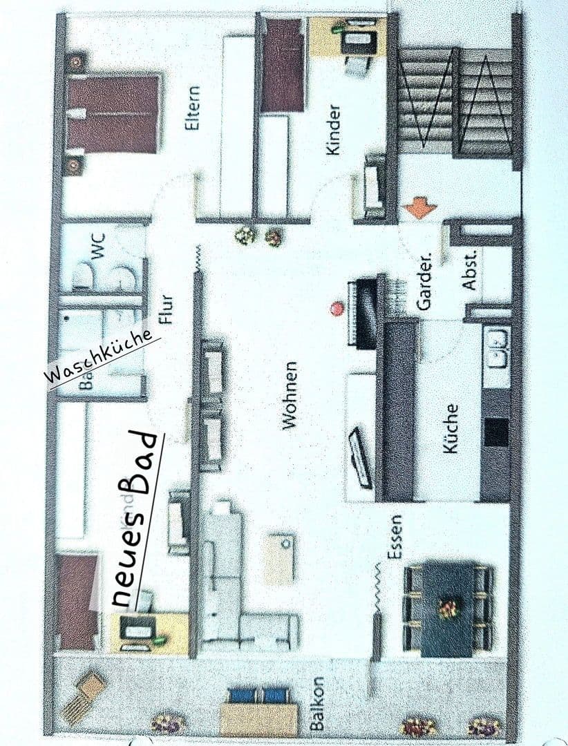 2 bedroom with open-plan kitchen flat for sale, 107 m², Balingen, Baden-Württemberg 2 bedroom with open-plan kitchen flat for sale, 107 m², Balingen, Baden-Württemberg