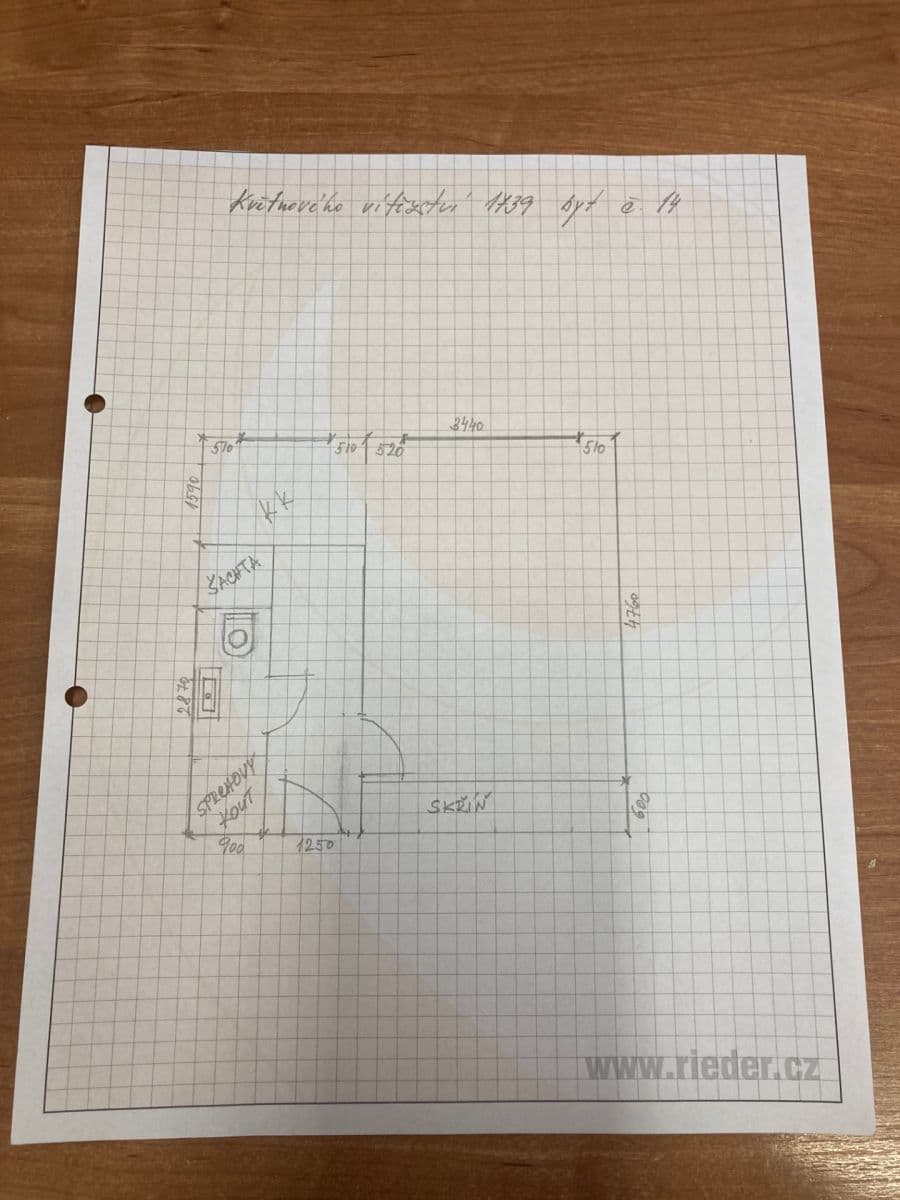 1 bedroom flat to rent, 30 m², Květnového vítězství, Prague, Prague 1 bedroom flat to rent, 30 m², Květnového vítězství, Prague, Prague