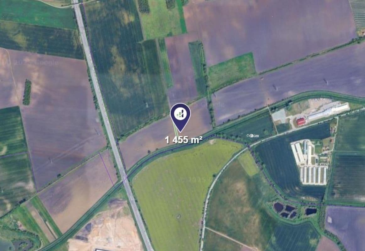 plot for sale, 1,455 m², Měnín, Jihomoravský Region plot for sale, 1,455 m², Měnín, Jihomoravský Region