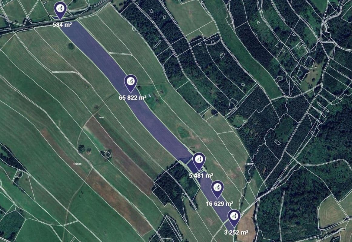 plot for sale, 2,294 m², Oborná, Moravskoslezský Region plot for sale, 2,294 m², Oborná, Moravskoslezský Region