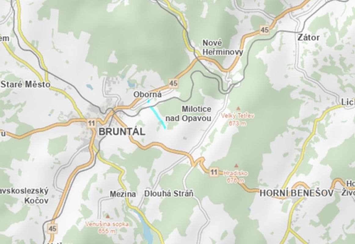 plot for sale, 2,294 m², Oborná, Moravskoslezský Region plot for sale, 2,294 m², Oborná, Moravskoslezský Region