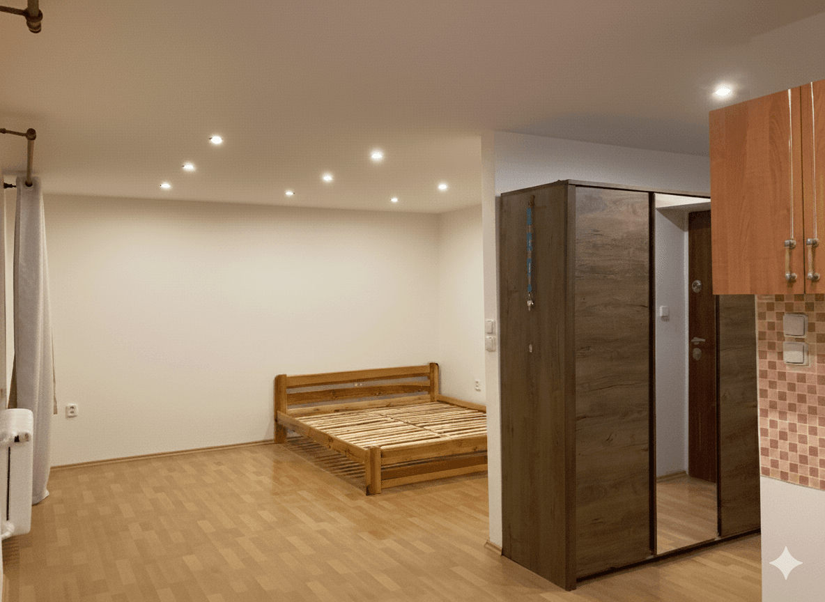 Studio flat to rent, 30 m², Sevastopolská, Kladno, Středočeský Region Studio flat to rent, 30 m², Sevastopolská, Kladno, Středočeský Region