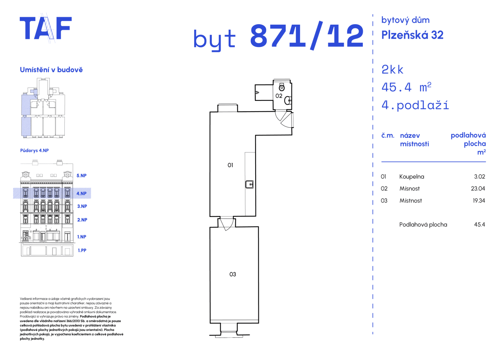 1 bedroom with open-plan kitchen flat for sale, 45 m², Plzeňská, Prague, Prague 1 bedroom with open-plan kitchen flat for sale, 45 m², Plzeňská, Prague, Prague