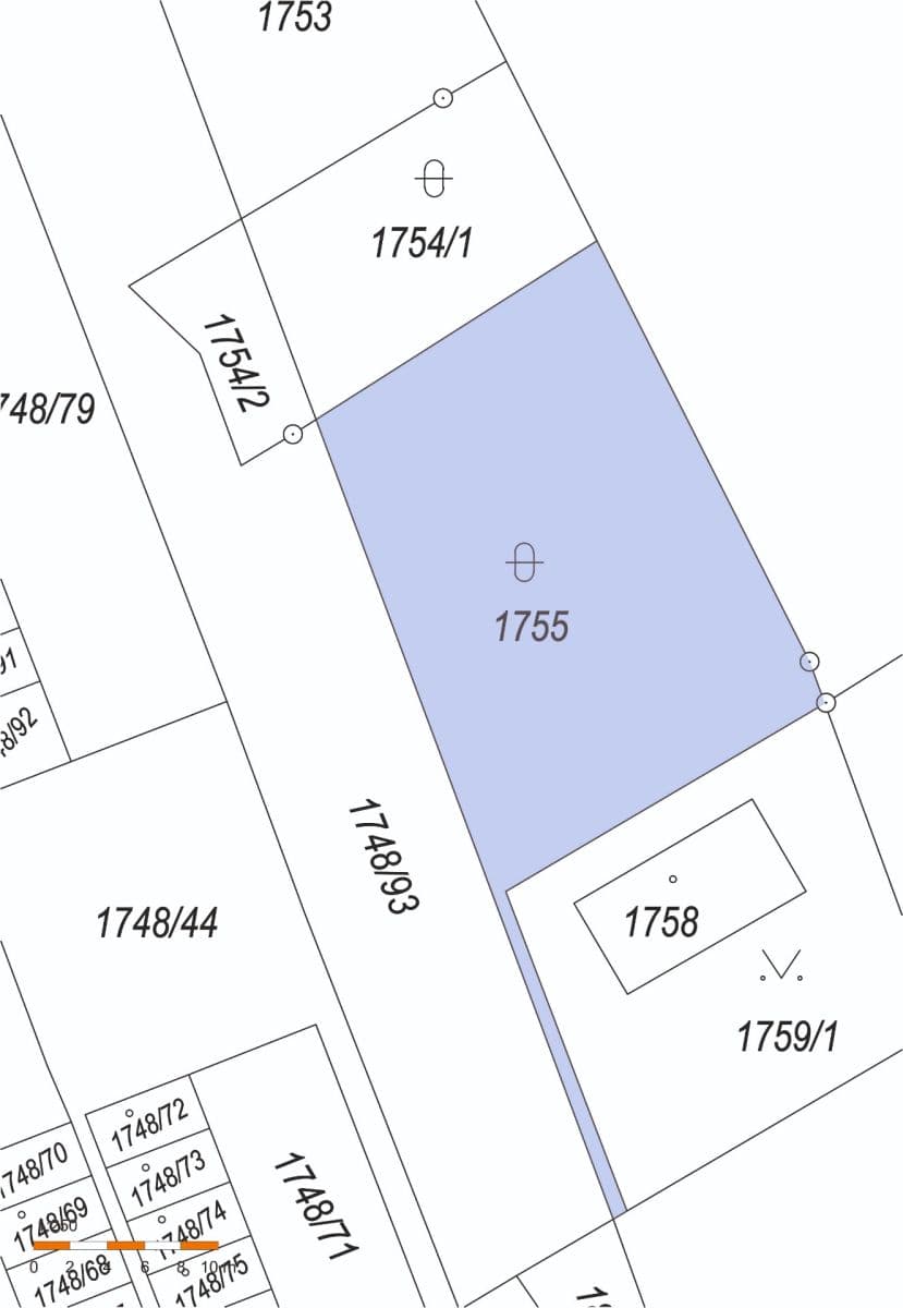 plot for sale, 547 m², Na Záhonech, Prague, Prague plot for sale, 547 m², Na Záhonech, Prague, Prague