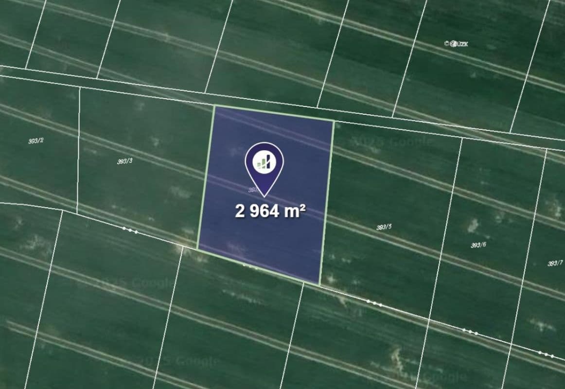 plot for sale, 2,964 m², Pardubice, Pardubický Region plot for sale, 2,964 m², Pardubice, Pardubický Region