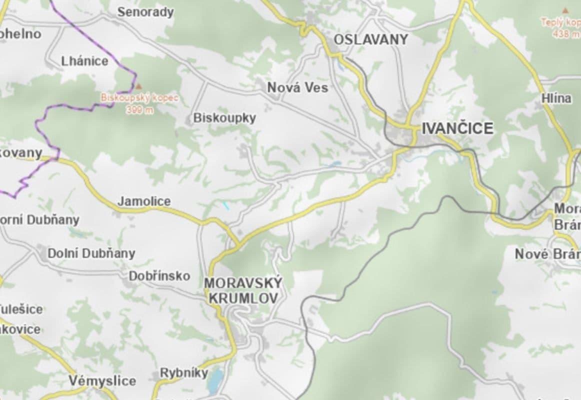 plot for sale, 2,210 m², Moravský Krumlov, Jihomoravský Region plot for sale, 2,210 m², Moravský Krumlov, Jihomoravský Region