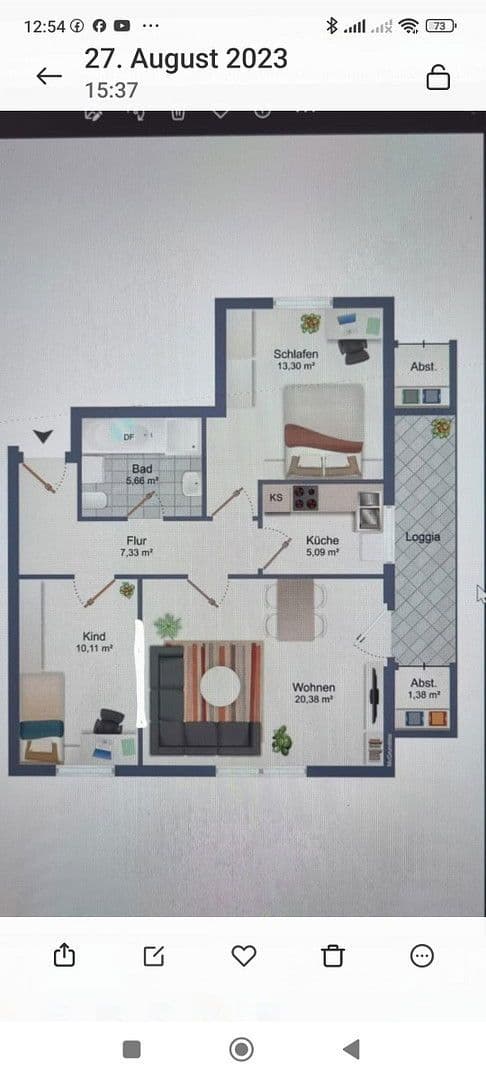 3 bedroom flat for sale, 67 m², Hamburg, Hamburg 3 bedroom flat for sale, 67 m², Hamburg, Hamburg