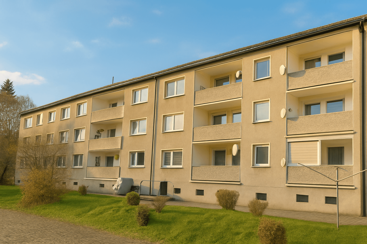 2 bedroom flat to rent, 35 m², An der Kleinbahn 24, Nossen, Saxony 2 bedroom flat to rent, 35 m², An der Kleinbahn 24, Nossen, Saxony