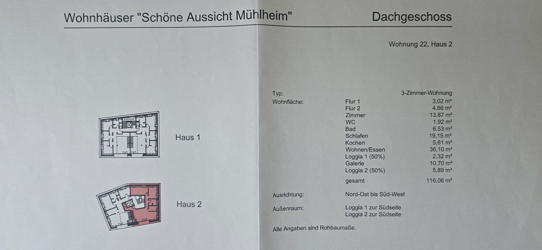 3 bedroom flat for sale, 116 m², Mühlheim am Main, Hesse 3 bedroom flat for sale, 116 m², Mühlheim am Main, Hesse