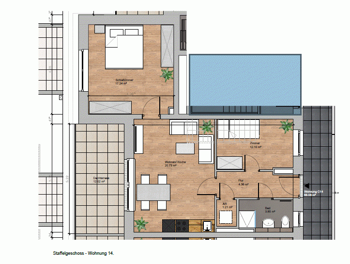 3 bedroom flat to rent, 81 m², Hamburg, Hamburg 3 bedroom flat to rent, 81 m², Hamburg, Hamburg