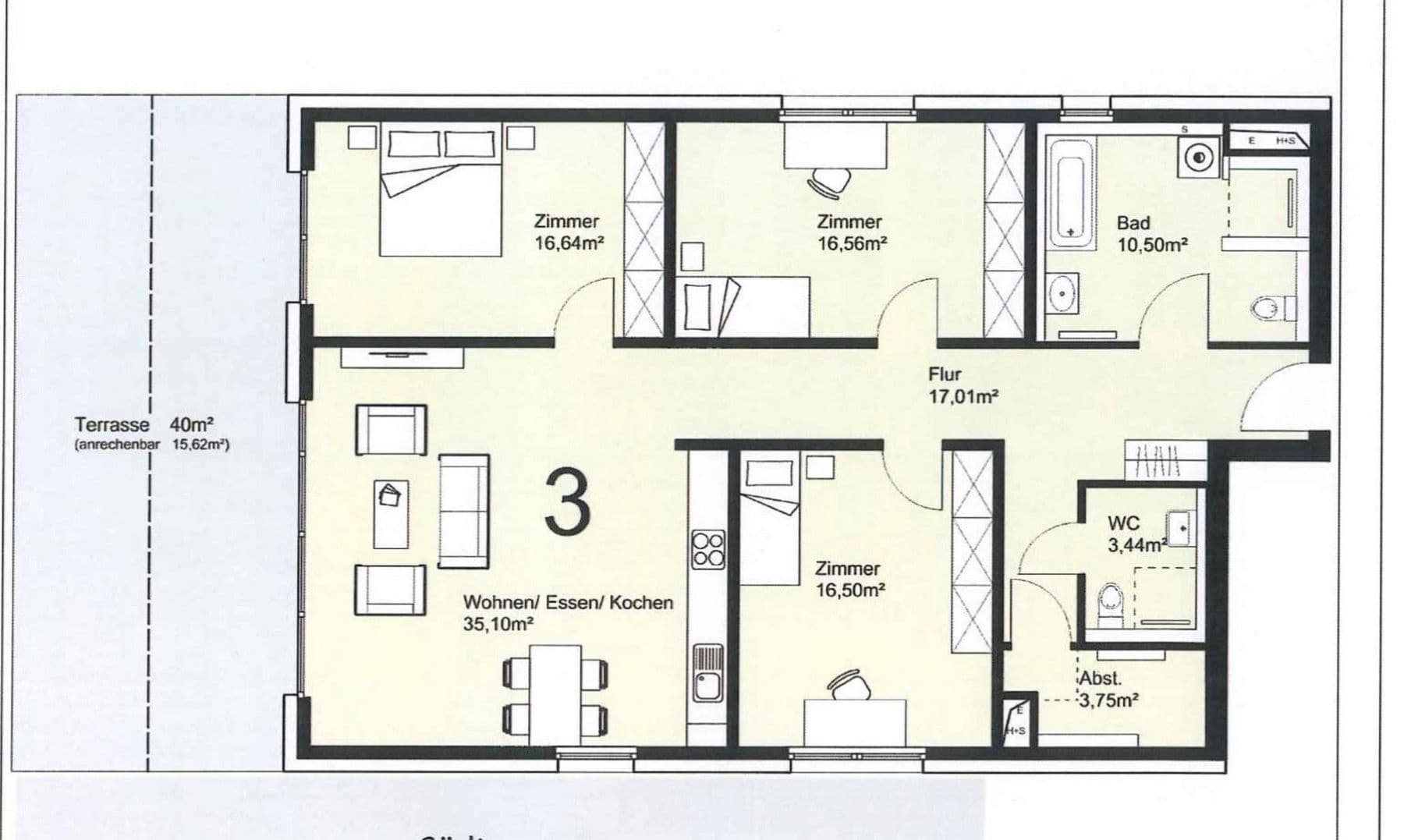 4 bedroom flat for sale, 118 m², Süßen, Baden-Württemberg 4 bedroom flat for sale, 118 m², Süßen, Baden-Württemberg