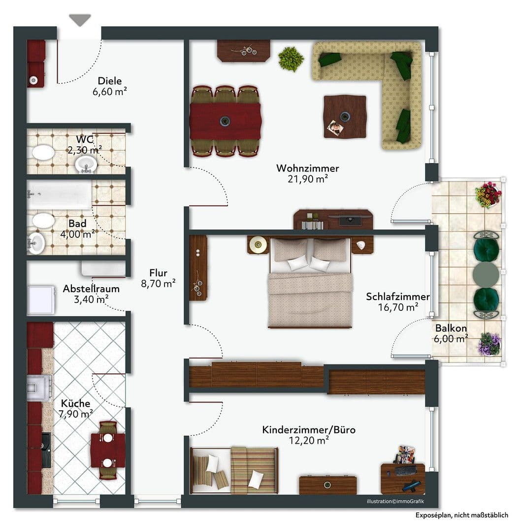 3 bedroom flat for sale, 83 m², Harburger Straße 46, Stade, Lower Saxony 3 bedroom flat for sale, 83 m², Harburger Straße 46, Stade, Lower Saxony