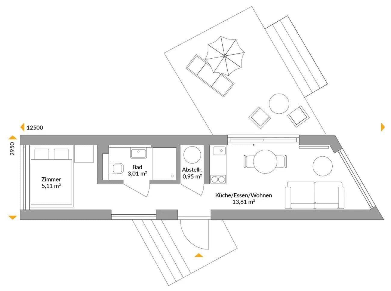 house for sale, 23 m², BURGBLICK BAUGRUNDSTÜCK EXKLUSIV NUR FÜR DANWOOD-HAUSBAU, Güssing, Burgenland house for sale, 23 m², BURGBLICK BAUGRUNDSTÜCK EXKLUSIV NUR FÜR DANWOOD-HAUSBAU, Güssing, Burgenland