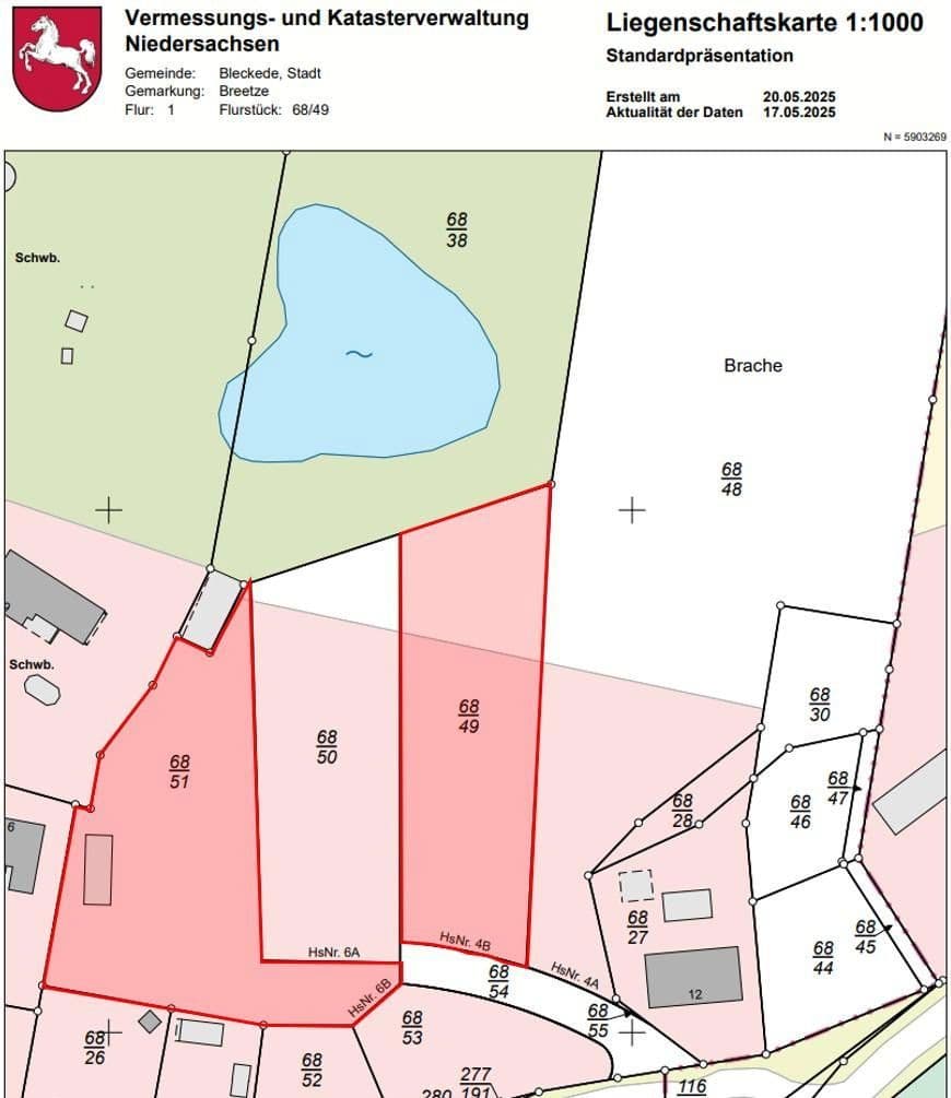 plot for sale, 2,242 m², Bokelstr. 6, Bleckede, Lower Saxony plot for sale, 2,242 m², Bokelstr. 6, Bleckede, Lower Saxony