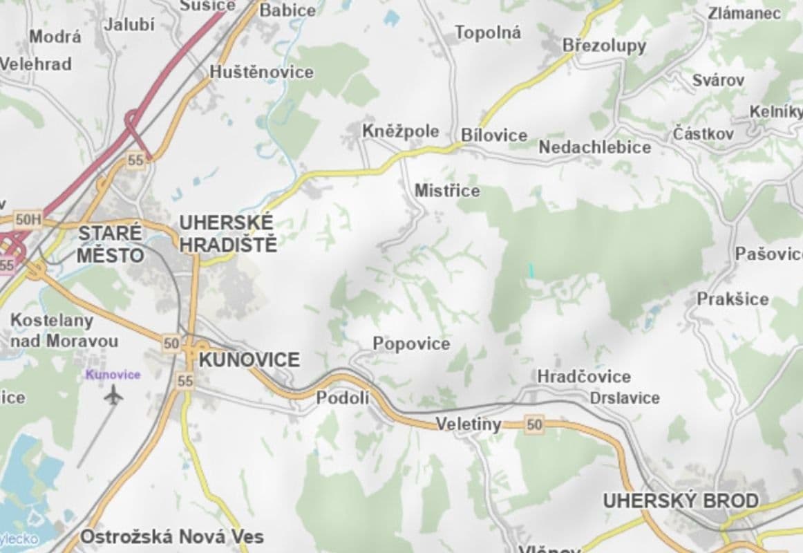 plot for sale, 3,011 m², Hradčovice, Zlínský Region plot for sale, 3,011 m², Hradčovice, Zlínský Region