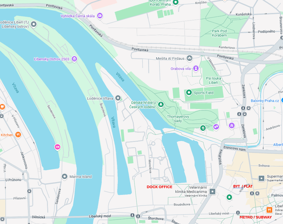 Studio flat to rent, 44 m², Vojenova, Prague, Prague Studio flat to rent, 44 m², Vojenova, Prague, Prague