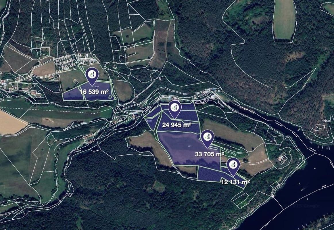 plot for sale, 10,915 m², Borotice, Středočeský Region plot for sale, 10,915 m², Borotice, Středočeský Region