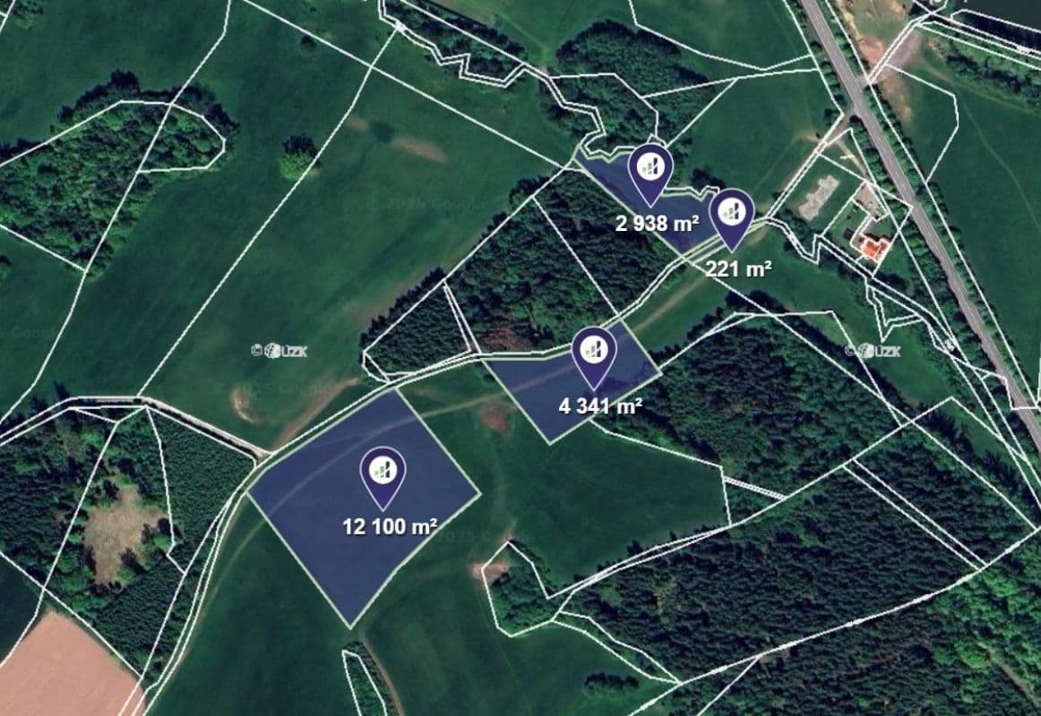 plot for sale, 161,688 m², Horní Branná, Liberecký Region plot for sale, 161,688 m², Horní Branná, Liberecký Region