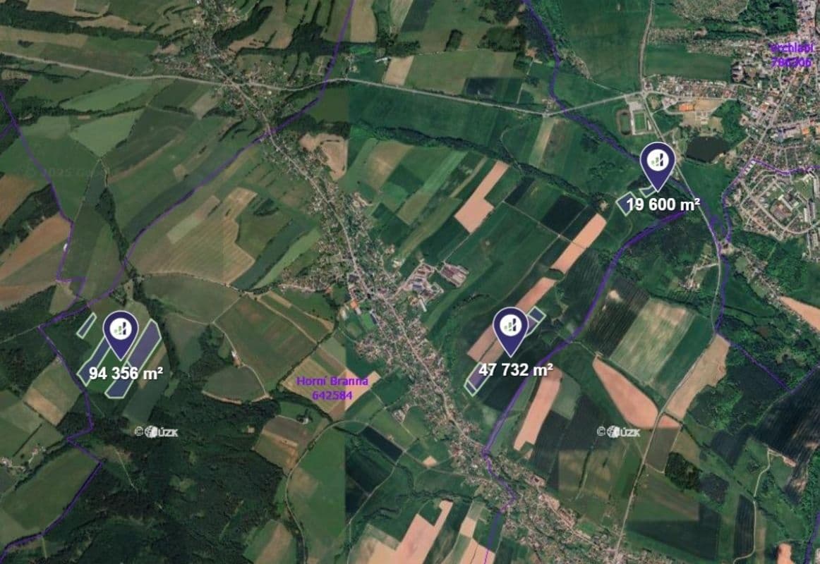 plot for sale, 161,688 m², Horní Branná, Liberecký Region plot for sale, 161,688 m², Horní Branná, Liberecký Region