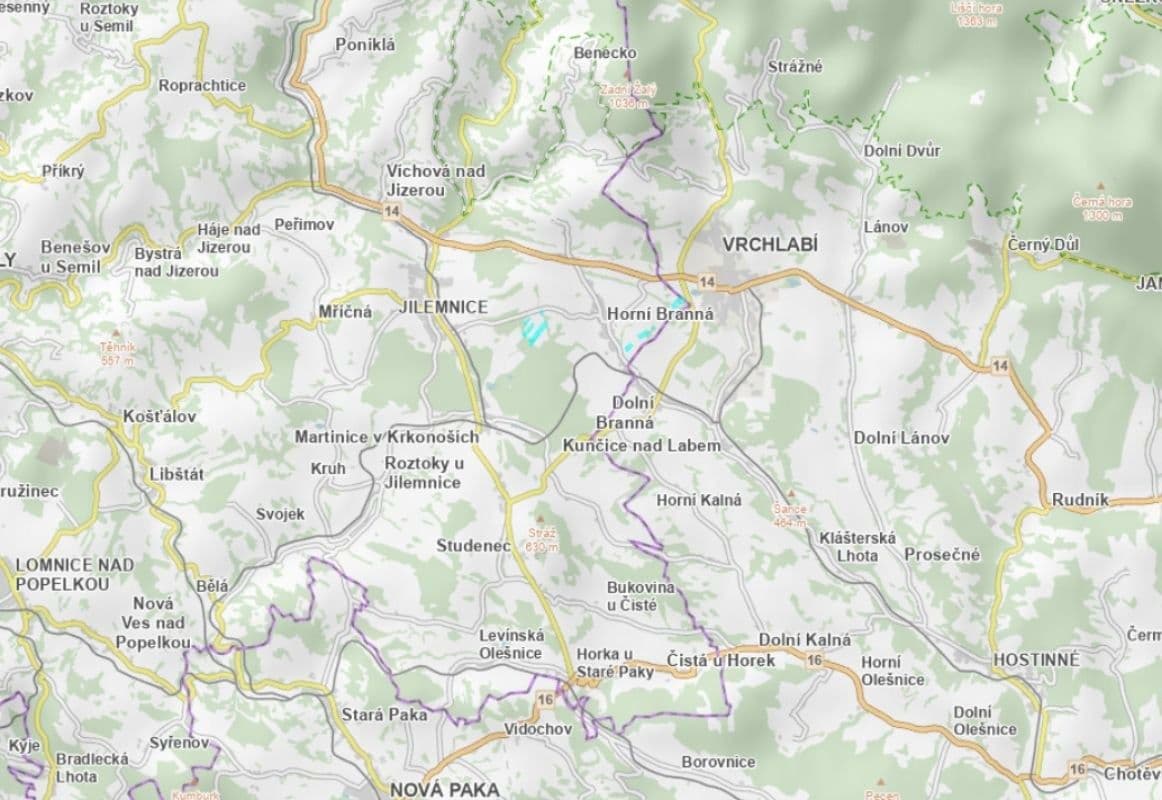 plot for sale, 161,688 m², Horní Branná, Liberecký Region plot for sale, 161,688 m², Horní Branná, Liberecký Region