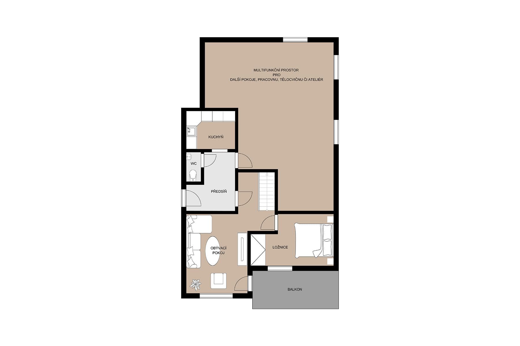 office for sale, 138 m², Vršovické náměstí, Prague, Prague office for sale, 138 m², Vršovické náměstí, Prague, Prague