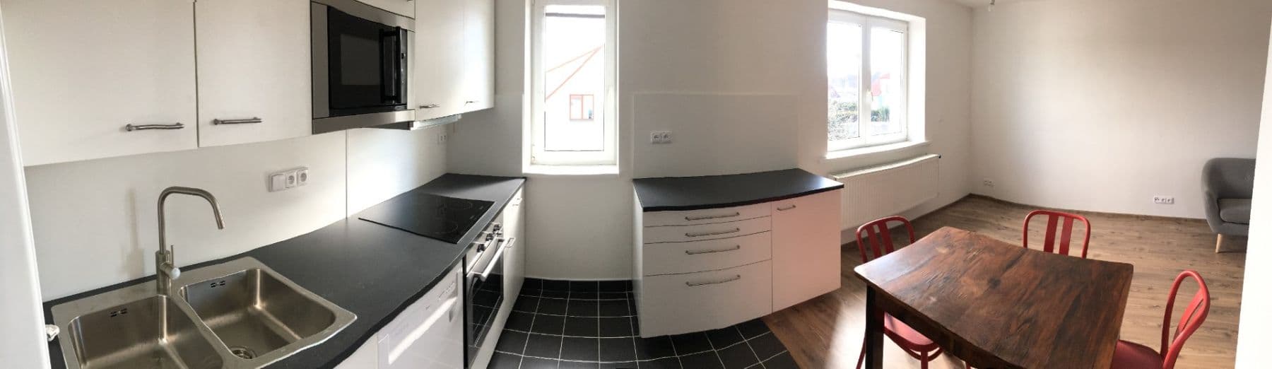 2 bedroom with open-plan kitchen flat to rent, 80 m², Sedlecká, Prague, Prague 2 bedroom with open-plan kitchen flat to rent, 80 m², Sedlecká, Prague, Prague